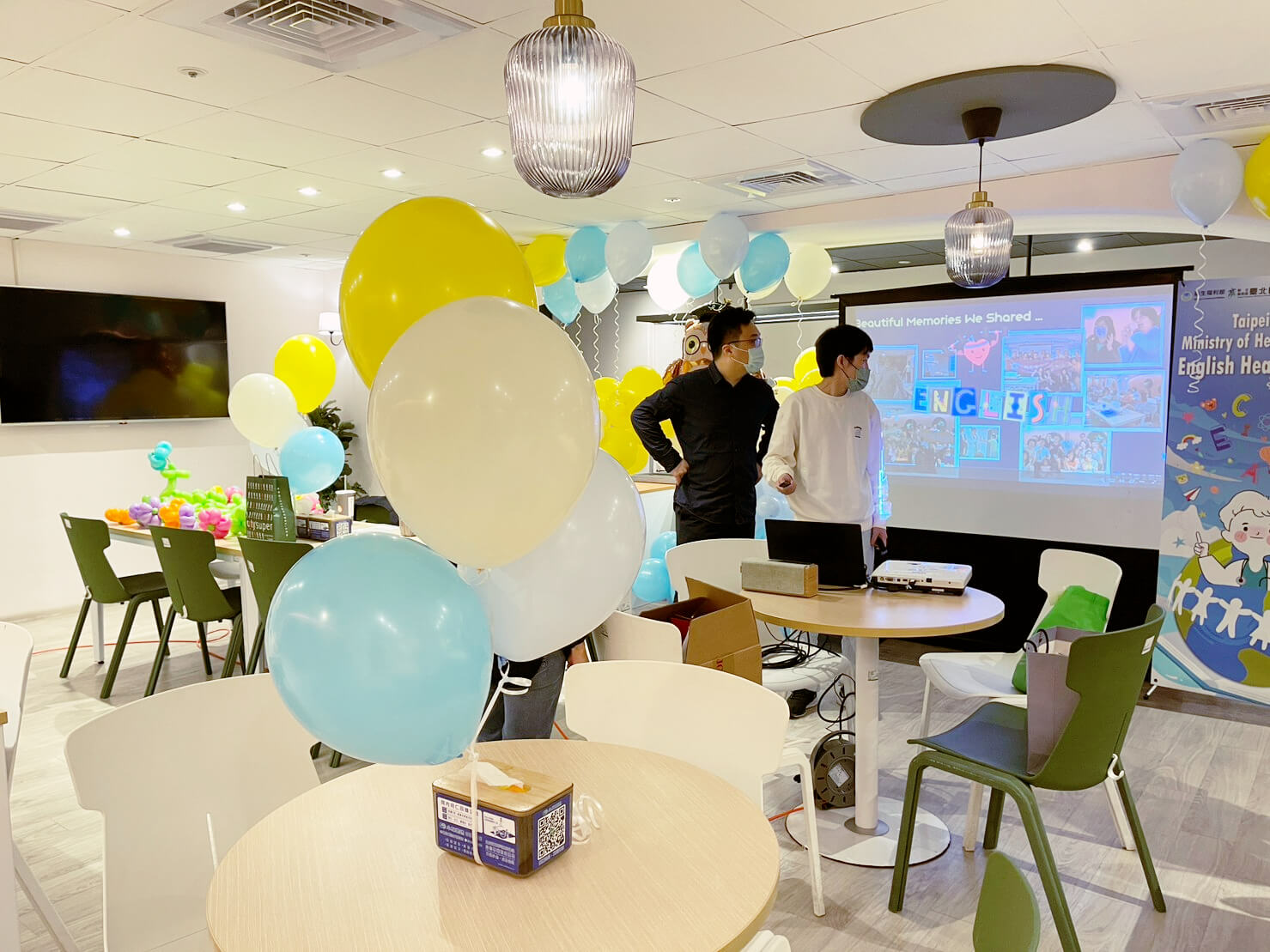 台北醫院英語課結業式