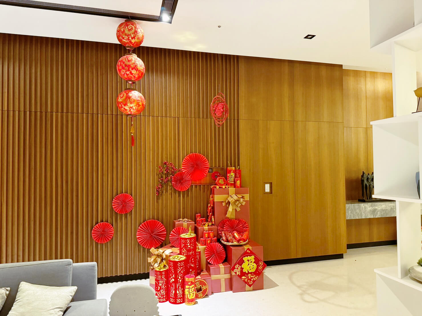 國泰賦都社區新年佈置