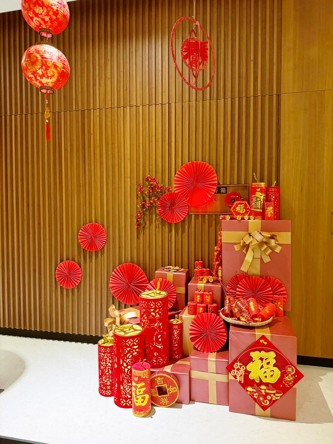 國泰賦都社區新年佈置