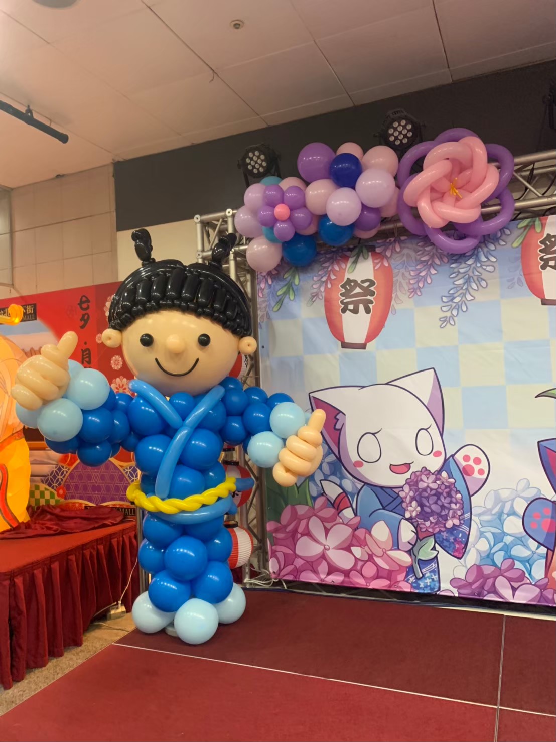 台北地下街夏日花火浴衣祭