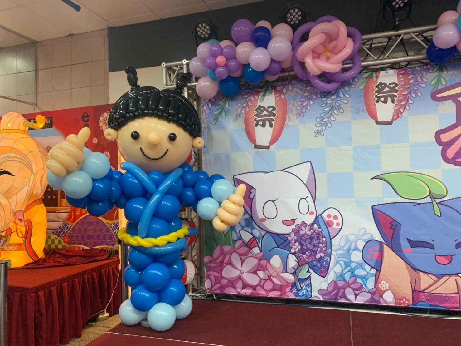 台北地下街夏日花火浴衣祭