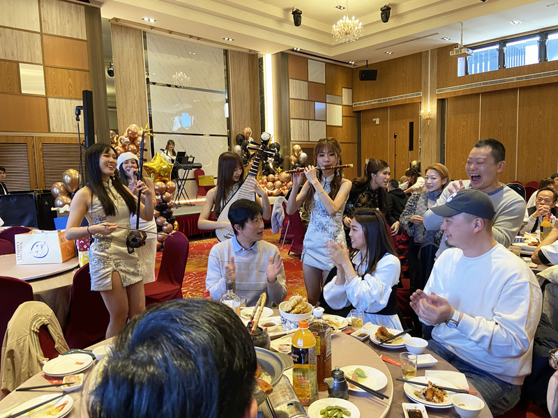 恆銓機電尾牙佈置