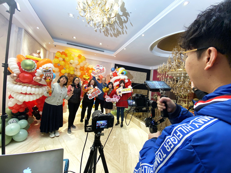 光紅建聖 財神舞獅主題