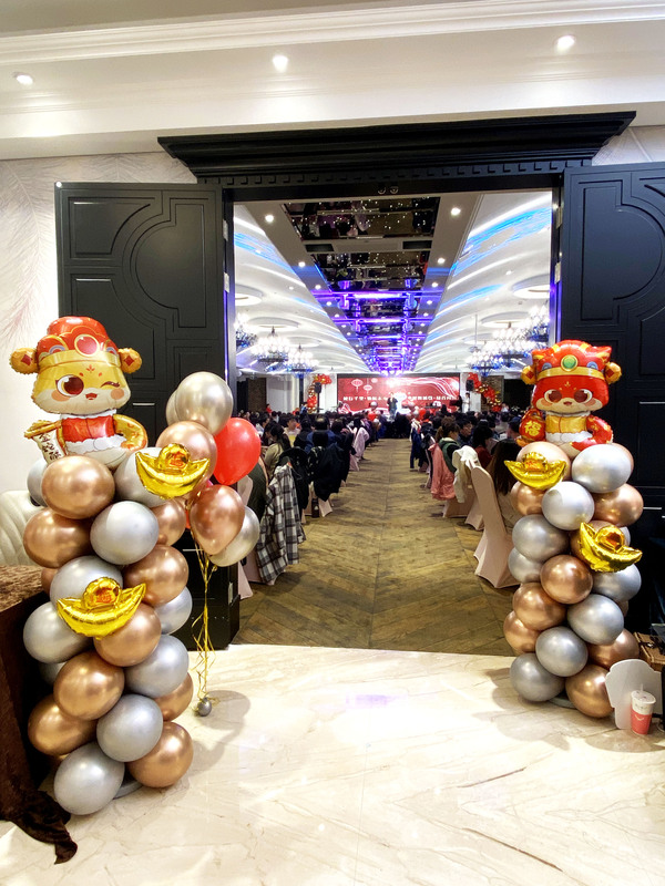 光紅建聖 財神舞獅主題