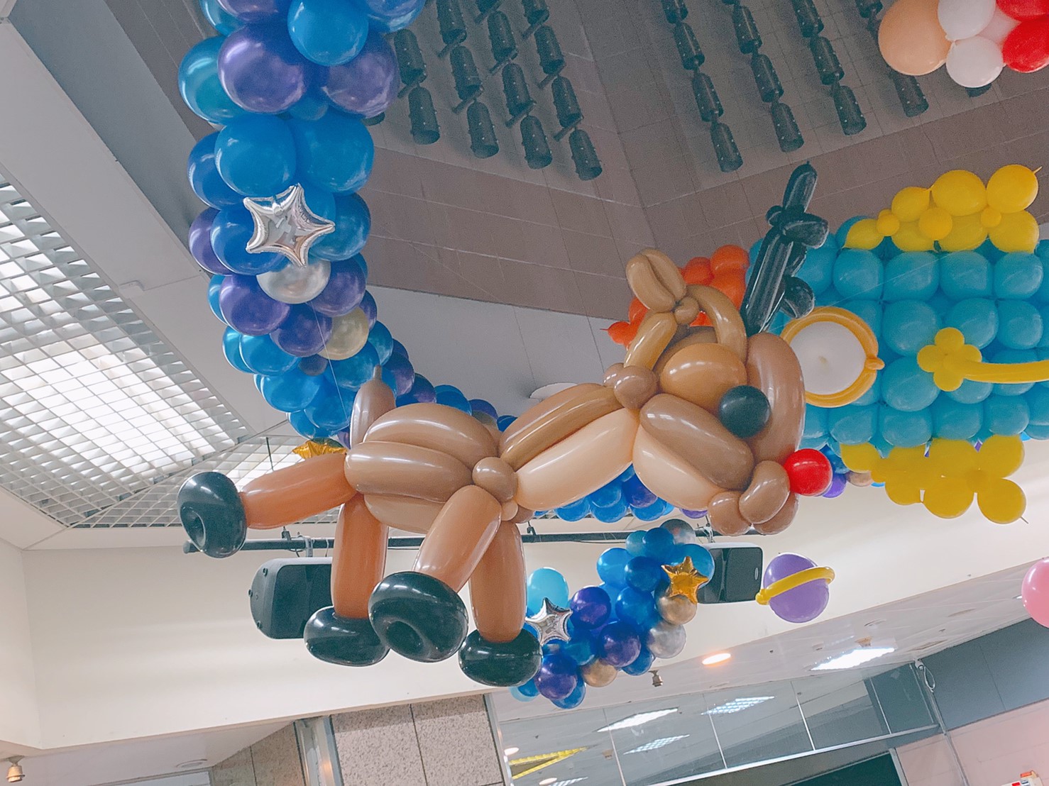 台北地下街聖誕氣球展