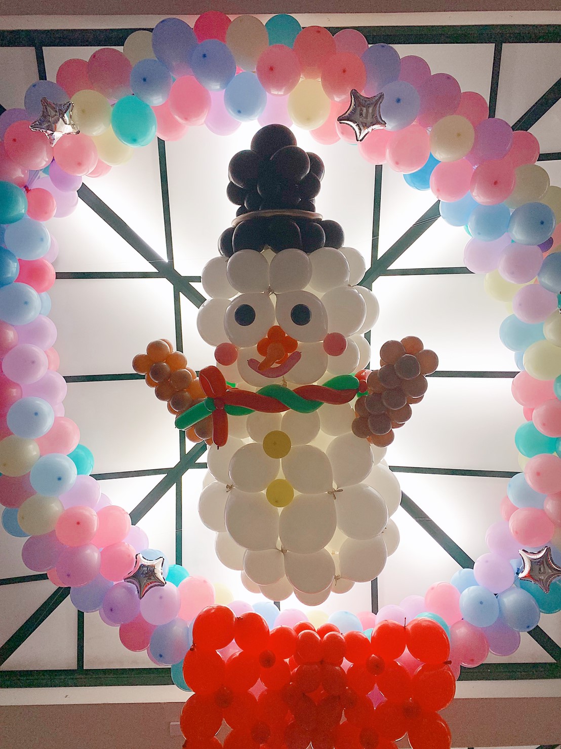 台北地下街聖誕氣球展