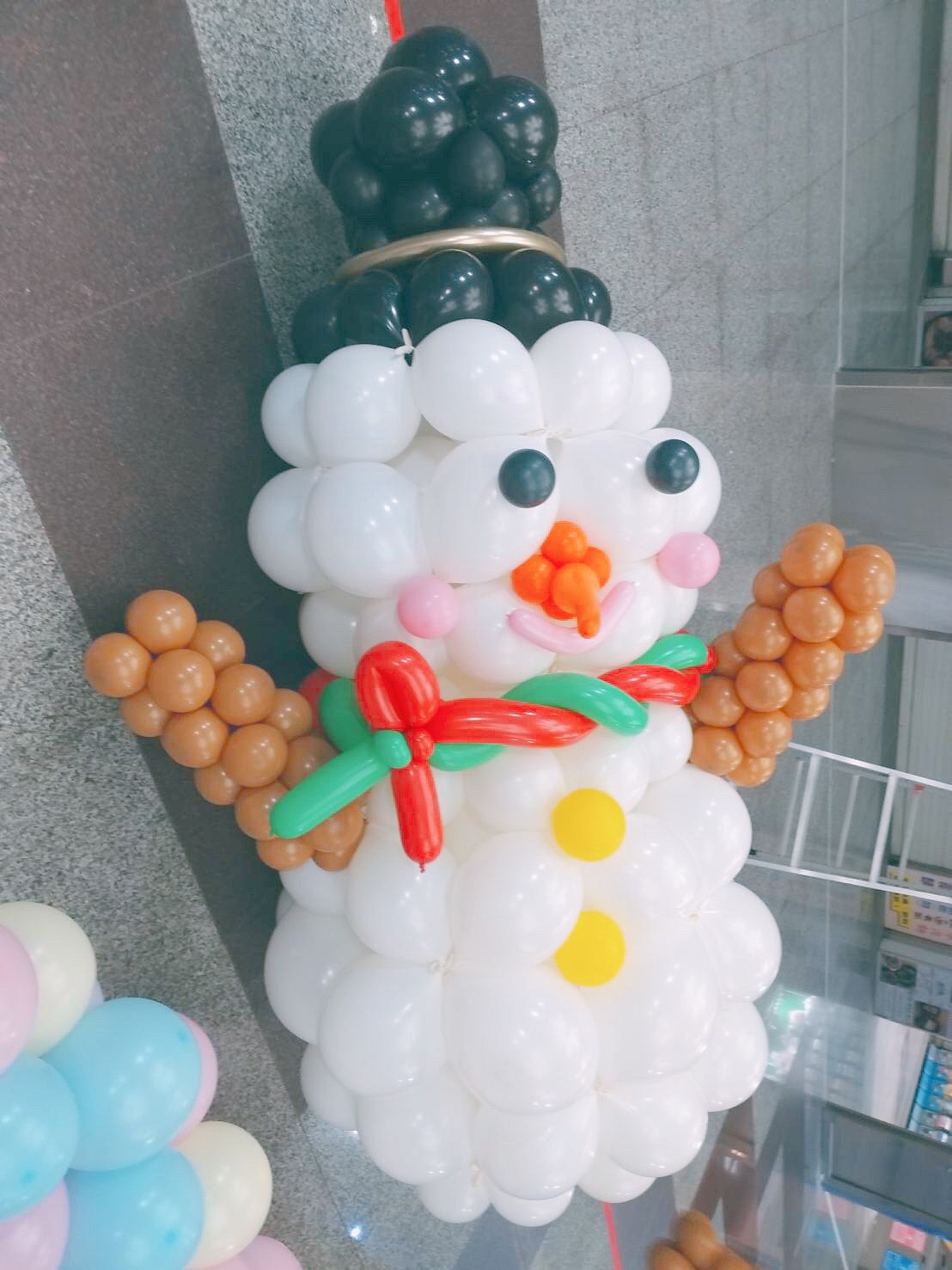 台北地下街聖誕氣球展