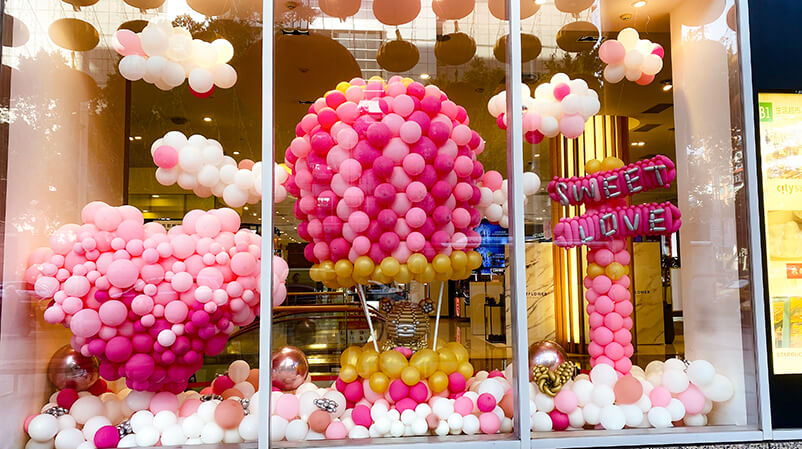 2020-遠東SOGO天母館 情人節氣球展