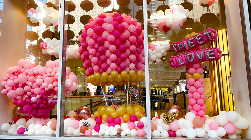 2020-遠東SOGO天母館 情人節氣球展