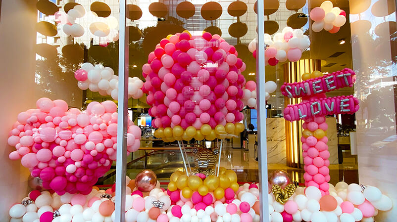 2020-遠東SOGO天母館 情人節氣球展