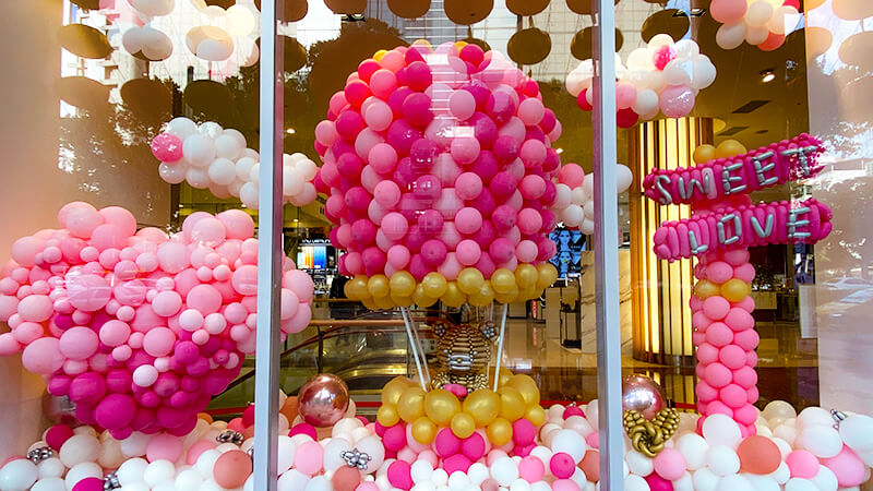 2020-遠東SOGO天母館 情人節氣球展