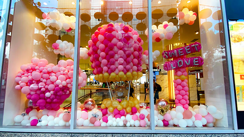 2020-遠東SOGO天母館 情人節氣球展