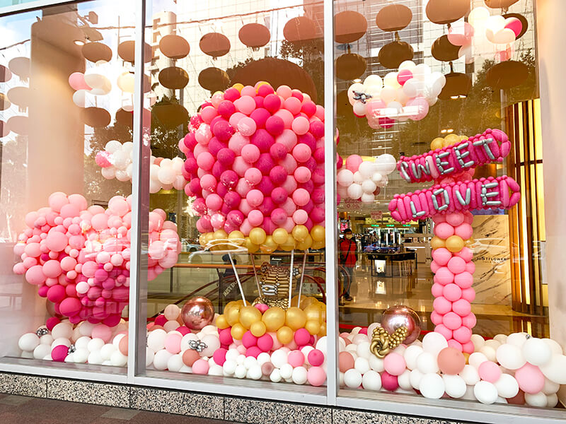 2020-遠東SOGO天母館 情人節氣球展