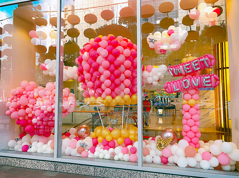 2020-遠東SOGO天母館 情人節氣球展