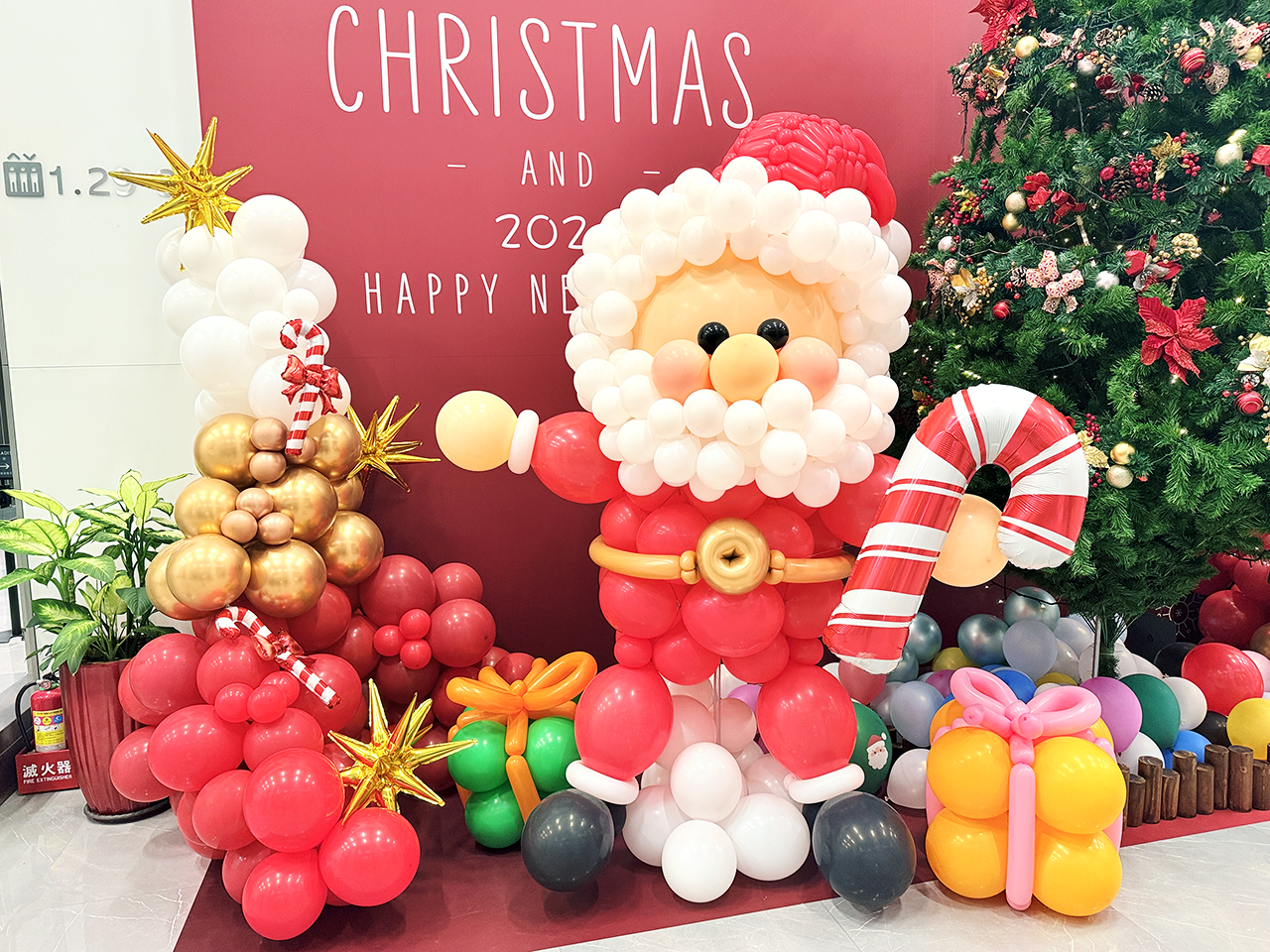 饗饗餐飲 聖誕佈置