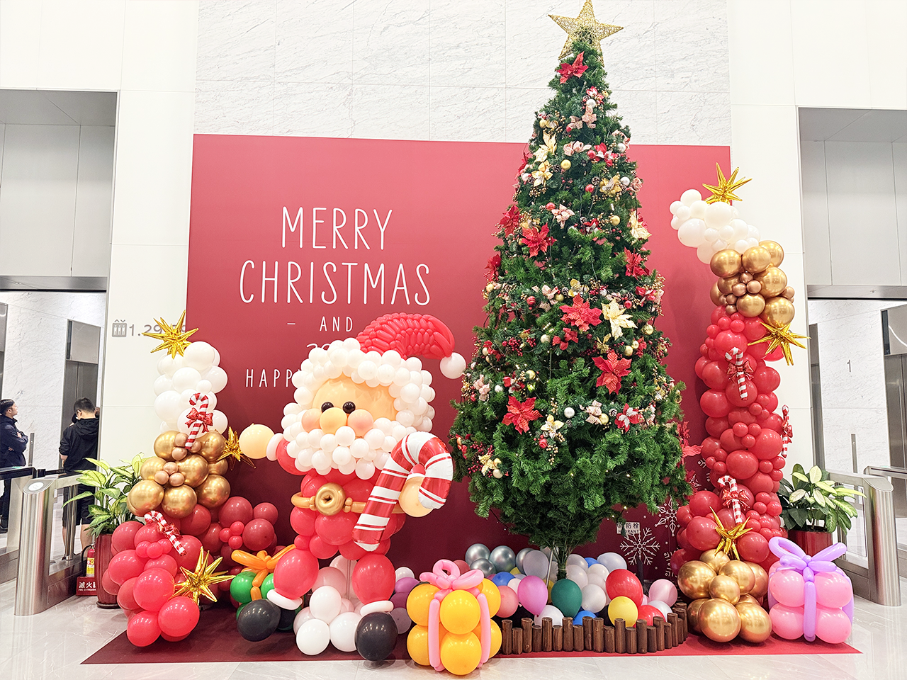 饗饗餐飲 聖誕佈置