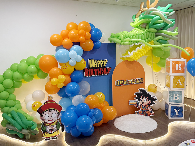 七龍珠主題 抓周派對