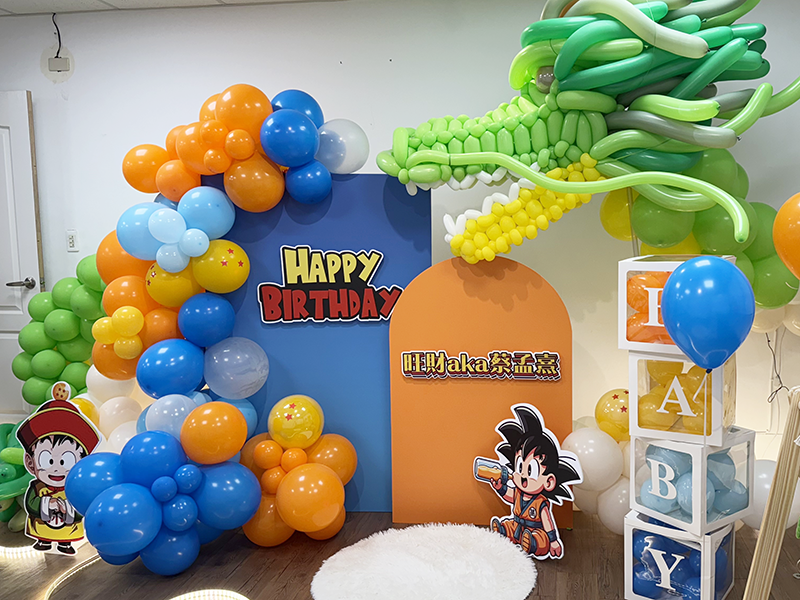 七龍珠主題 抓周派對