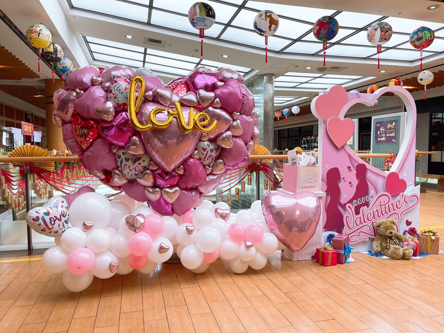 遠東SOGO天母店 情人節氣球展