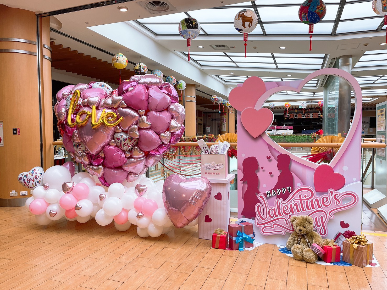 遠東SOGO天母店 情人節氣球展