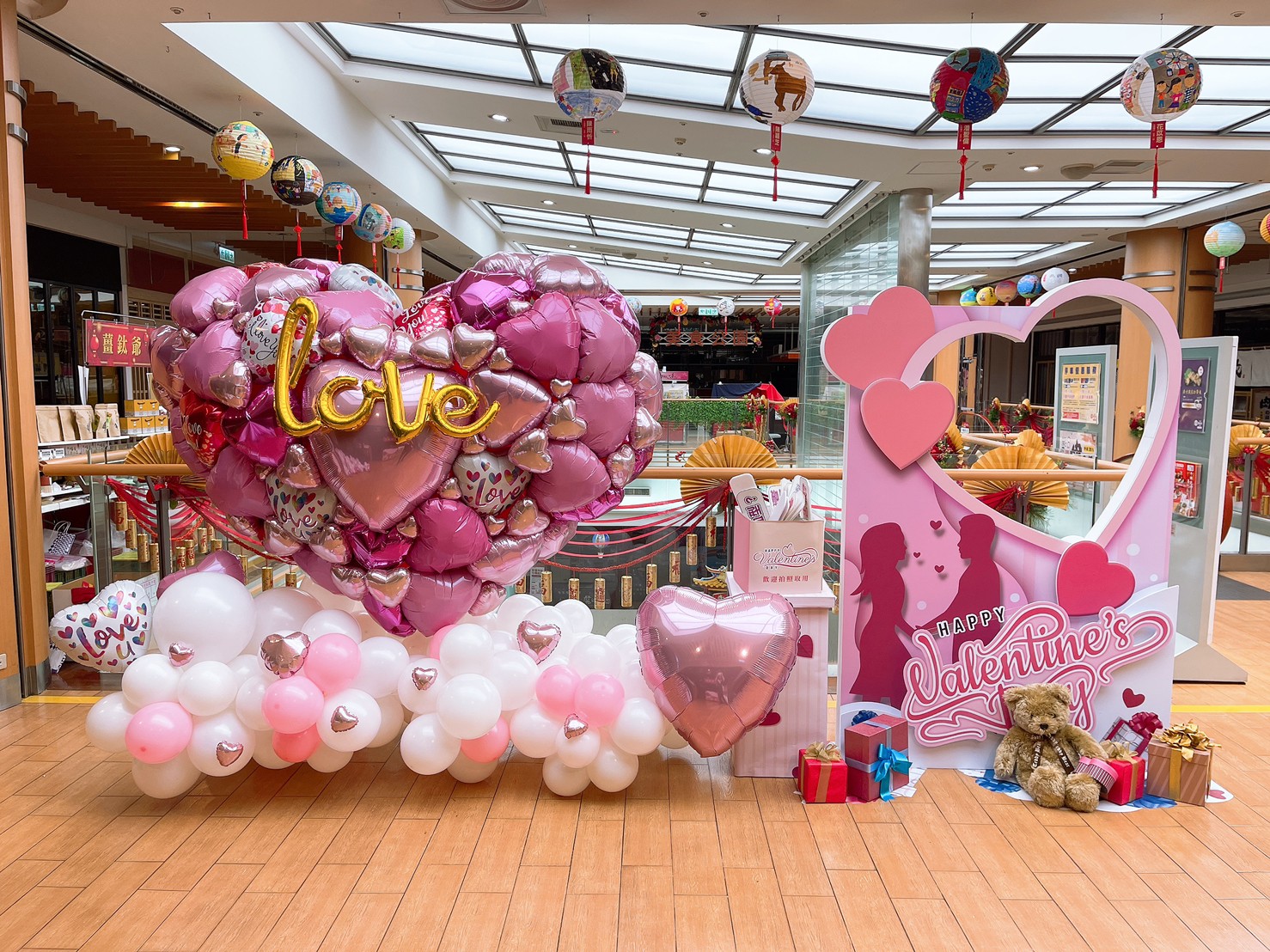 遠東SOGO天母店 情人節氣球展