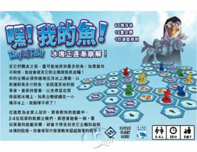 嘿！我的魚！ Hey! That's my fish!